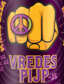 Vredespijpje bier logo Vredespijpje bier logo